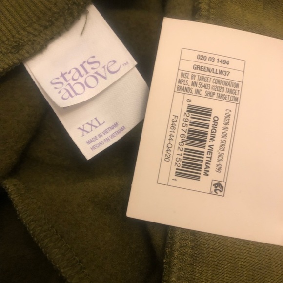 Stars above two toned fleece lounge pants XXL - Picture 3 of 3